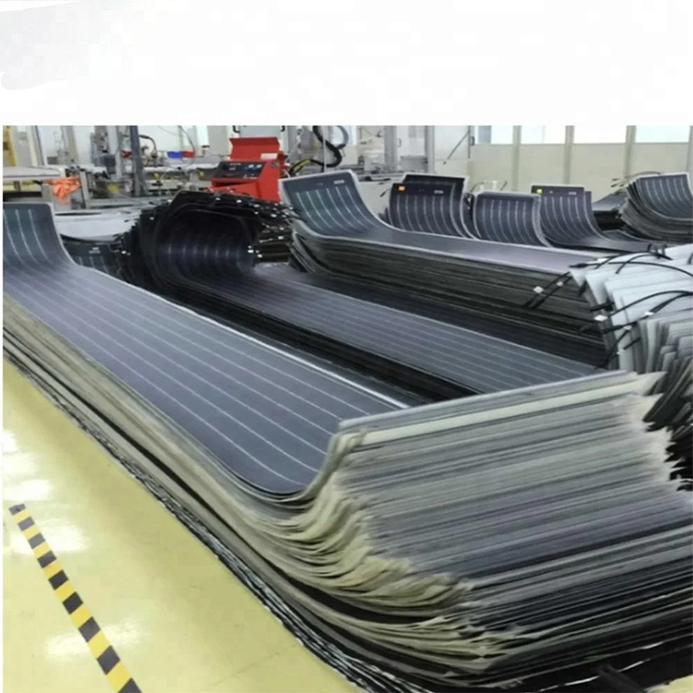 90w 250w 275W High Quality rollable amorphous silicon thin film flexible solar panel for RV boats marine