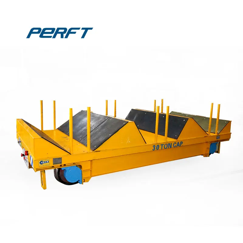 Steel Mill Coil Handling Heavy Load Automated Track Transport Car