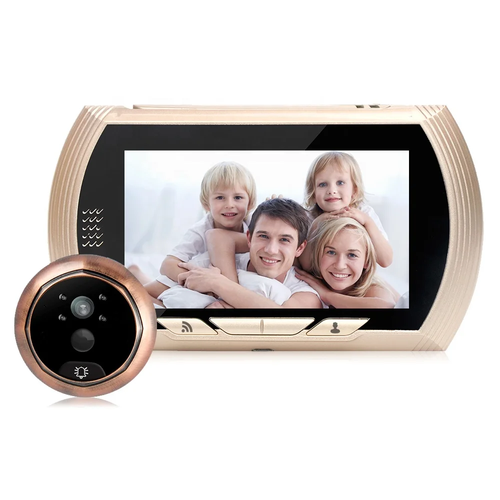 video peephole door camera wireless