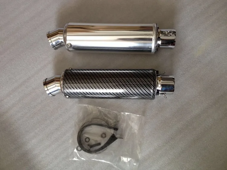 JPMotor Универсальный 51 мм Алюминиевый велосипед глушитель