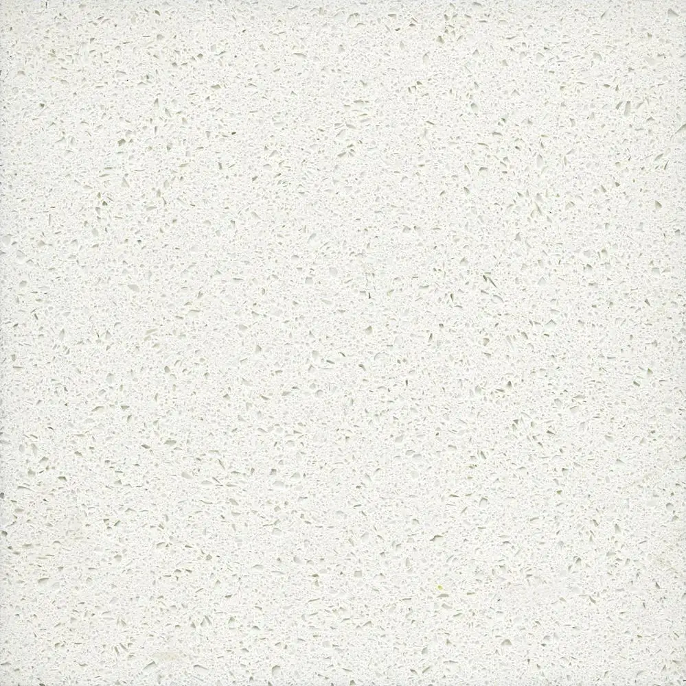 Everest White Crystal Small Spot Fine Grains Artificial Stone Slabs Quartz Stone Quartz Price for Projects