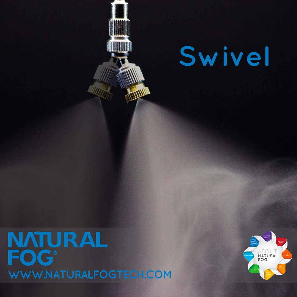 Taiwan Natural Fog Misting and Fog System Nozzle Swivel Adapter