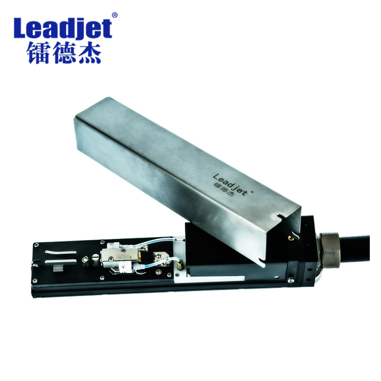 Single Color Wood Batch Number Coder and Leadjet V150 Continuous Inkjet Printer
