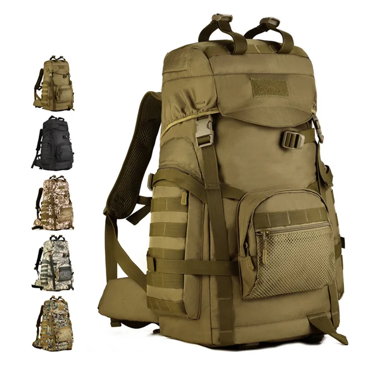 60l Impermeable Pesado Deber Militar Del Ejército De Escalada Al Aire Libre  Mochila Táctica Para Senderismo - Buy Mochila Táctica,Mochila Militar  Táctica,Mochila Táctica Product on Alibaba.com