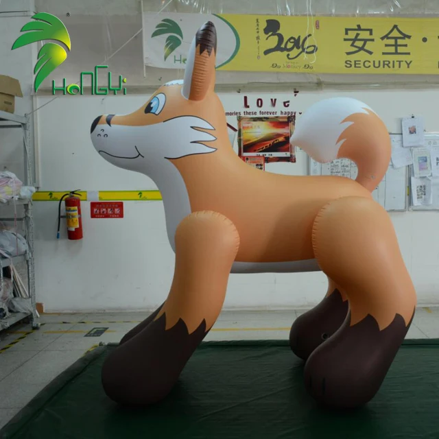 Customized Hongyi Inflatable Husky Dog Toy With Sex SPH