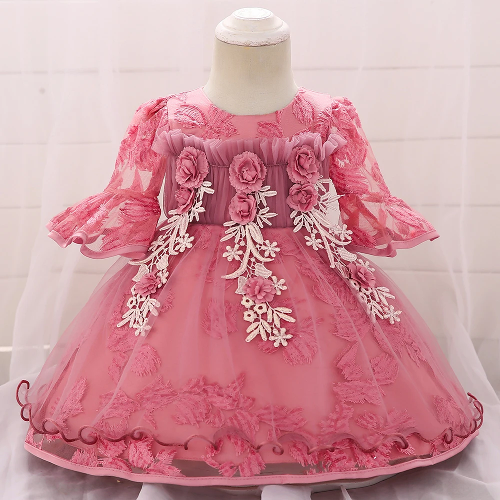 1 year birthday dress for baby girl