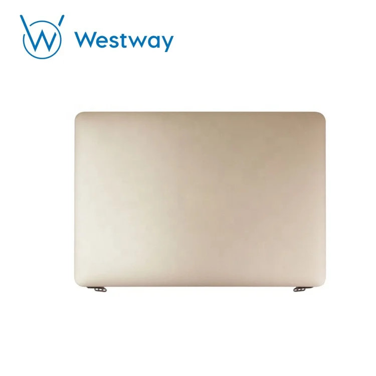 100% Оригинальный Золотой ЖК-дисплей A1534 для Macbook Retina 12 дюймов, ЖК-дисплей в сборе для монитора 2015 2016 года