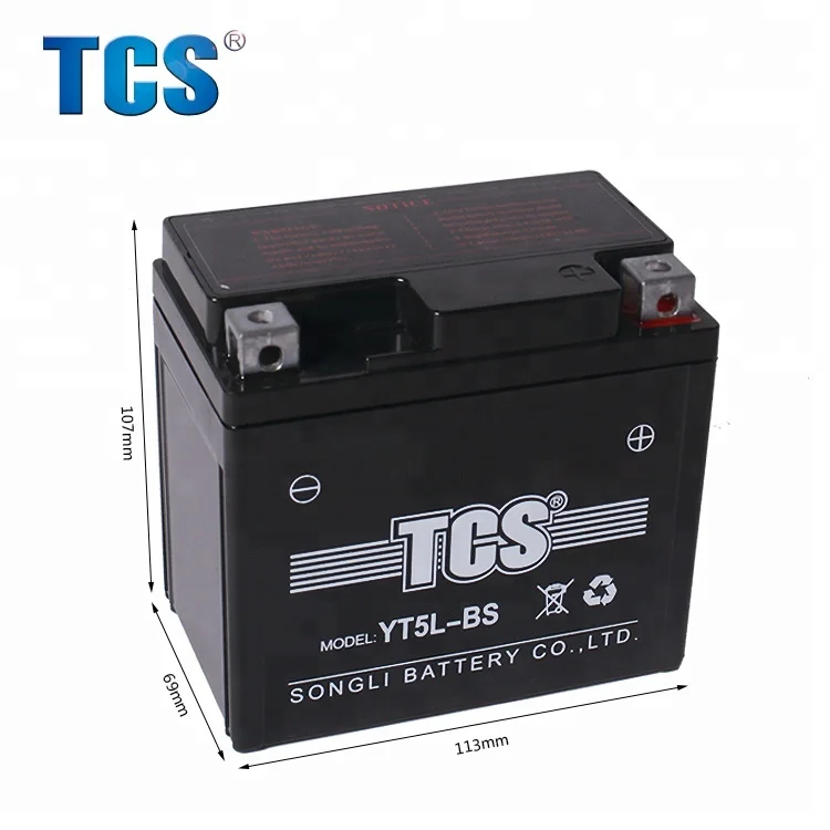 100% хорошее yt5l батареи 12v5ah гель батареи части двигателя мотоцикла