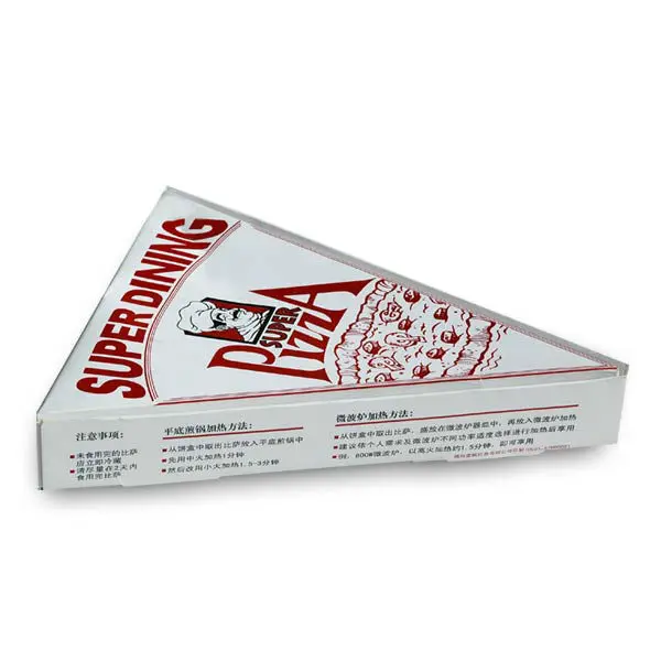 Choice White Clay Coated Clamshell Pizza Slice Box Buy Pizza Box Take