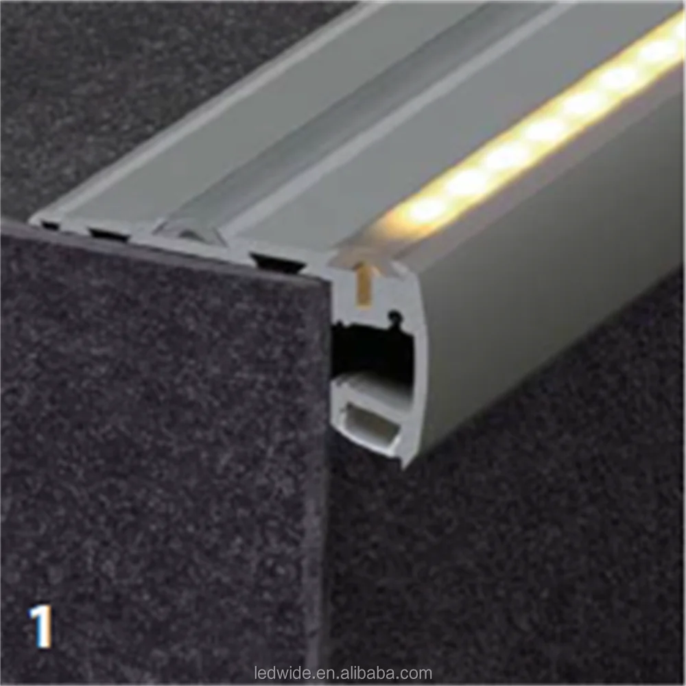 New Product Aluminum Led Profile for Stair Lighting
