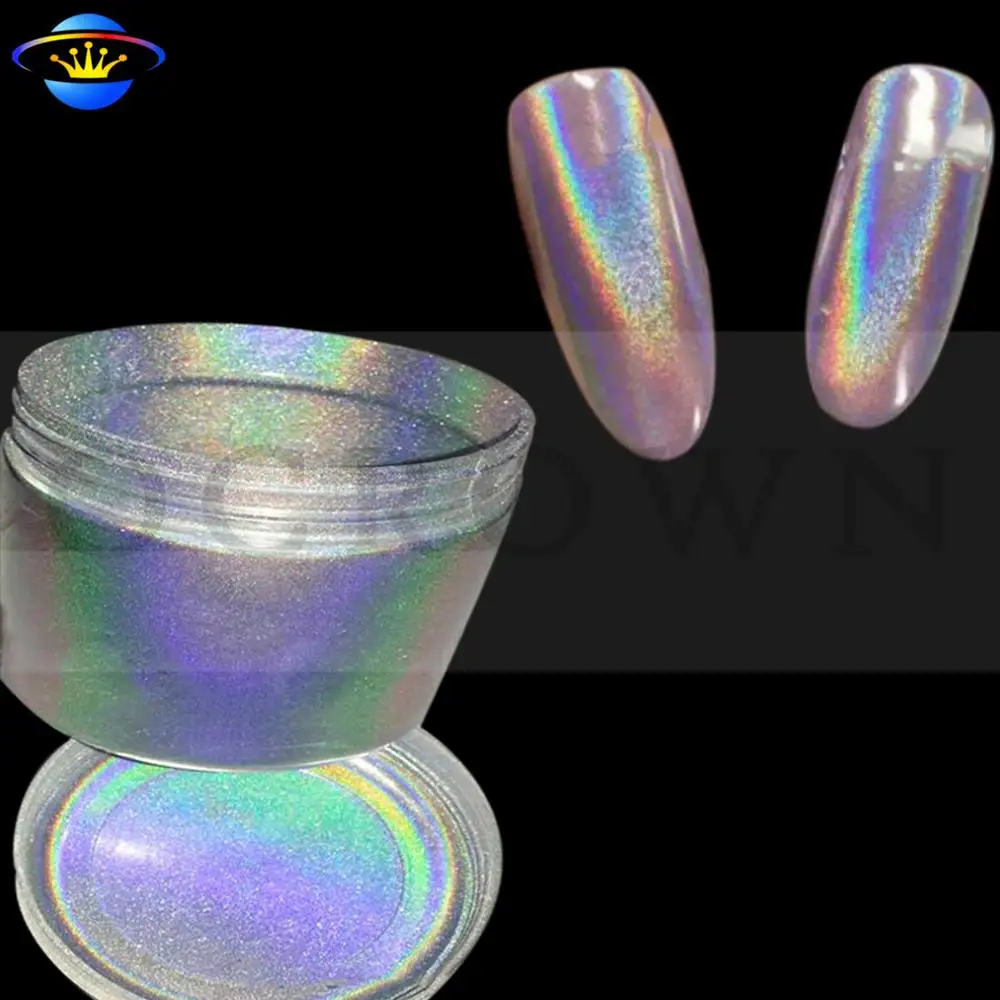 holographic mica powder spectraflair nail paint