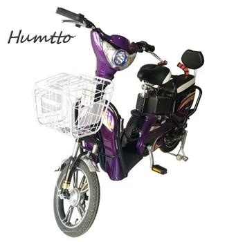 パワー14インチホイール350W48V12AH鉛蓄電池レディースシティEbike