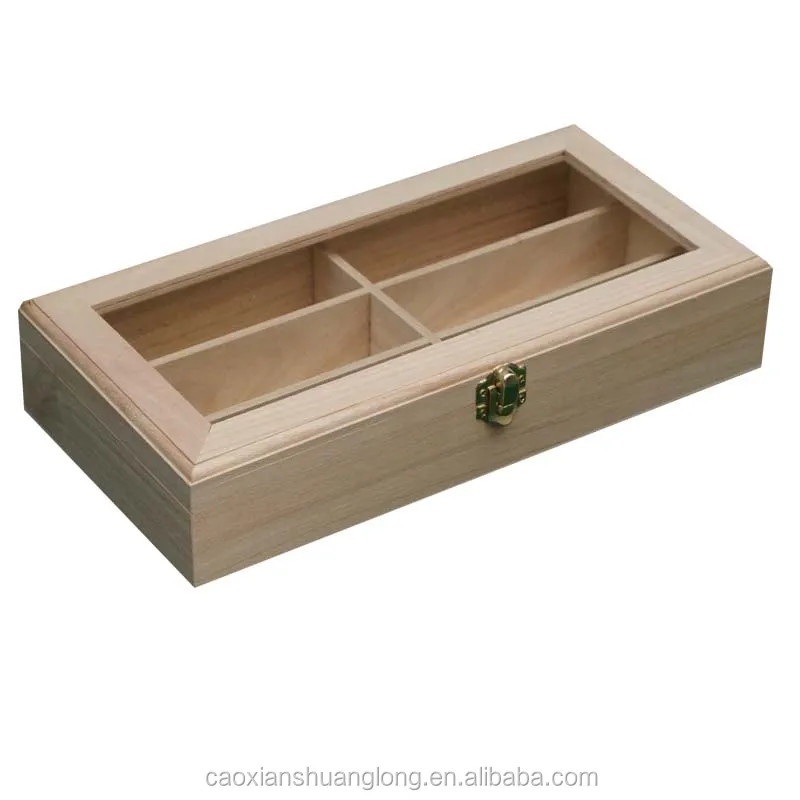 木製ガラス蓋付きコレクションボックス　未使用 新品未使用 木製コレクションボックス ガラス蓋付】横35×奥行32