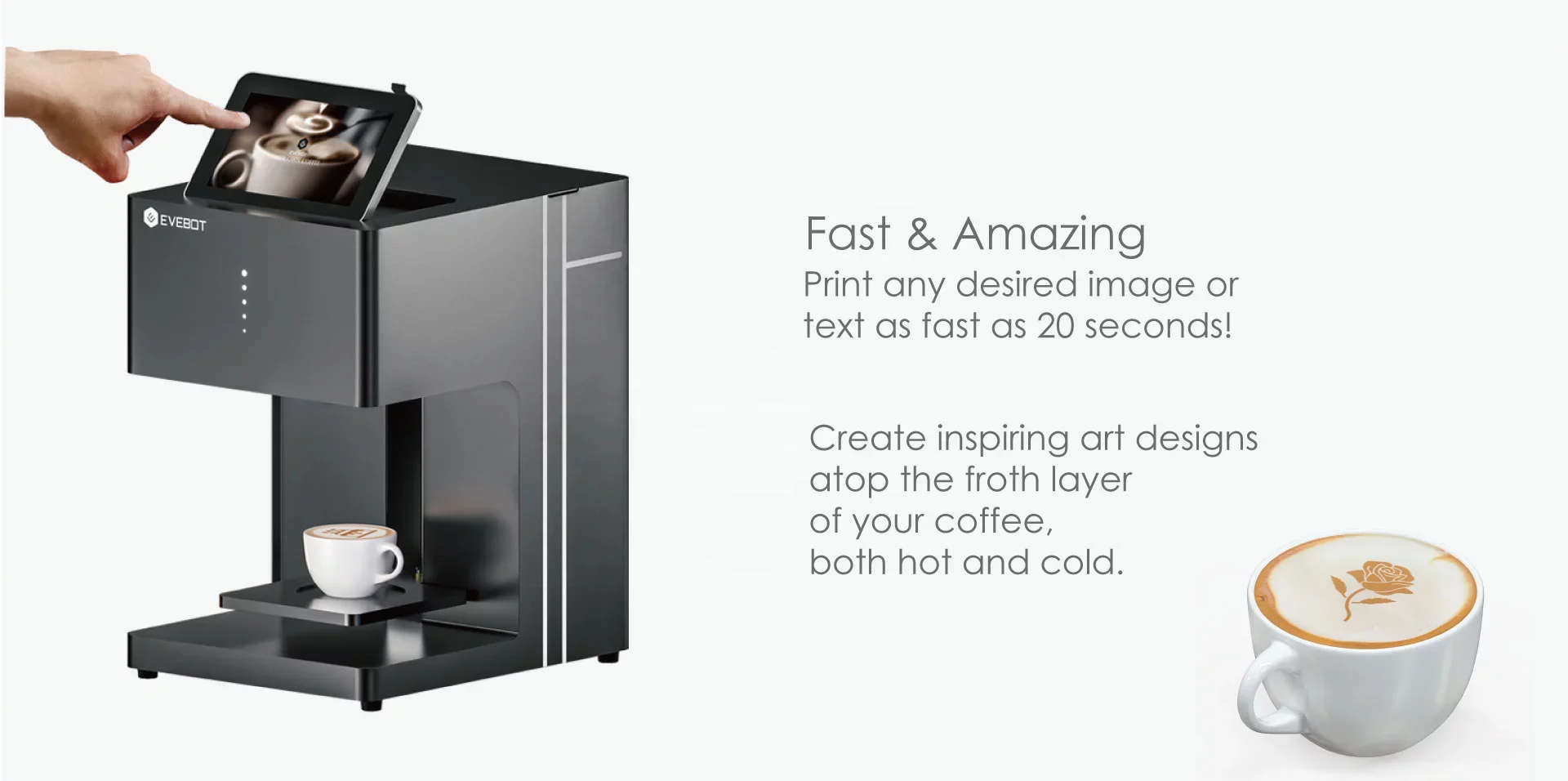 Evebot Coffee Printer EB-FT4 Model