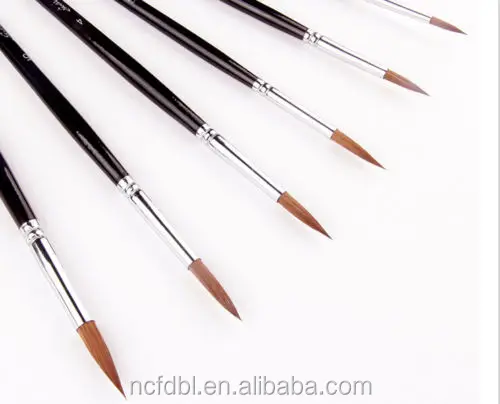 Ensemble De Pinceaux De Peinture Professionnels De 12 Pièces