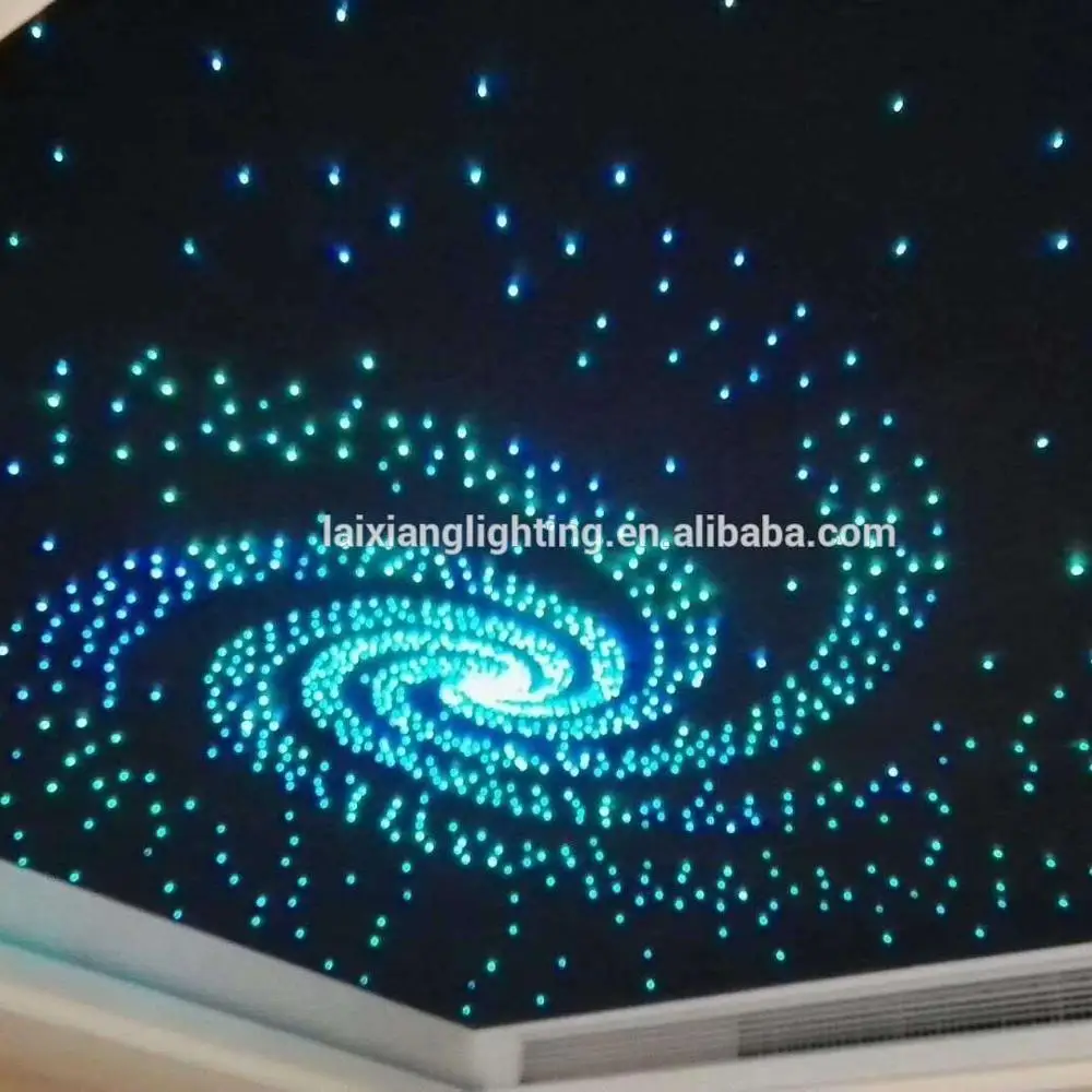 Luxurious Popular Twinkle Star Ceiling Pmma End Glow Fiber Optic Light Kit for Star Sky Ceiling