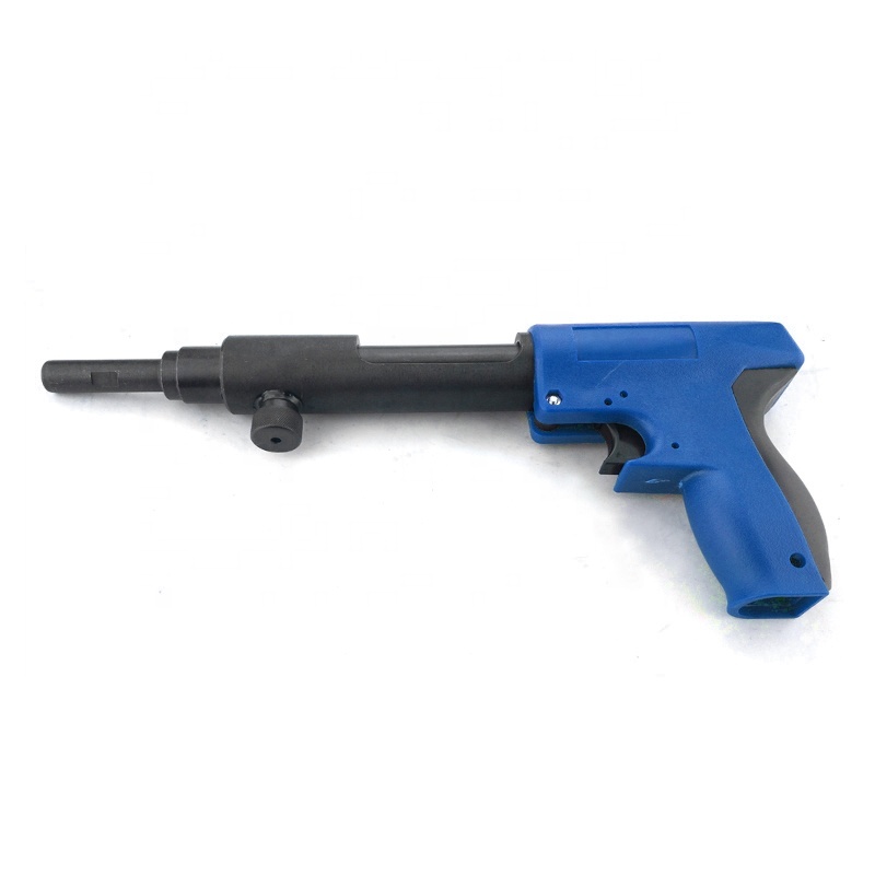 Industrial Grade Mini Nail Gun Hot Sale Powder Actuated Made of Steel and Iron Manual Power Source