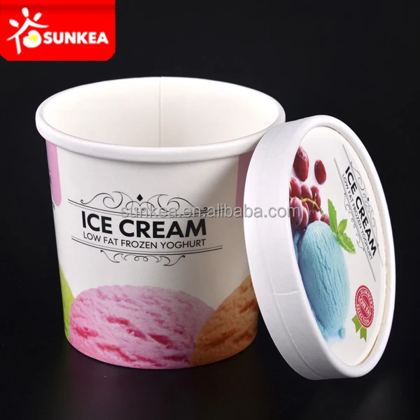 Custom Printed Ice Cream Tub - Buy Ice Cream Tub, 8oz Ice Cream Tub, paper ice  cream cup Product on Food Packaging - Shanghai SUNKEA Packaging Co., Ltd.