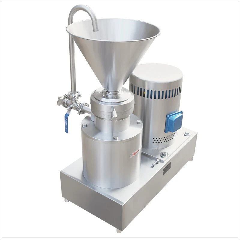 Industrial Small Grinding Colloid Mill Almond Nuts Paste Peanut Butter Making Machine