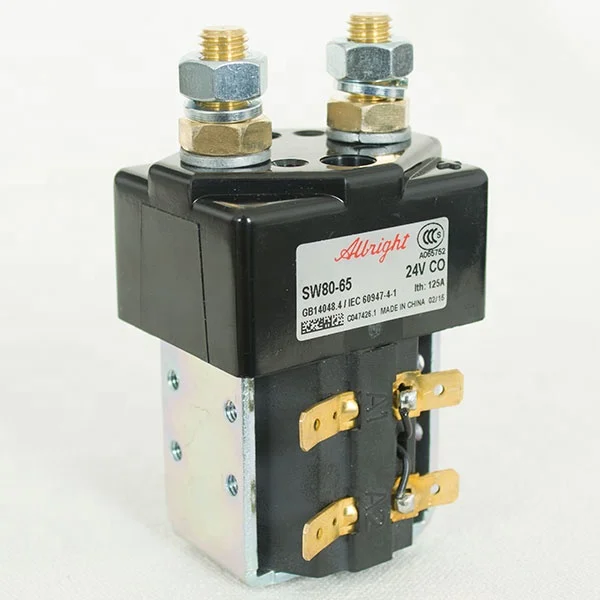 Electric Stacker Contactor Albright Sw80-65 Dc Contactor 24v - Buy Dc  Contactor,Contactor,Albright Electric Contactor 80v Product on Alibaba.com