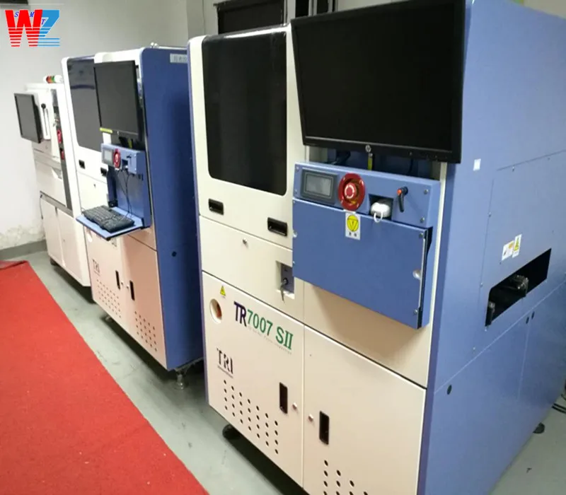 Smt Automatic Online 3d Solder Paste Inspection Machine Tri Tr7007 Sii