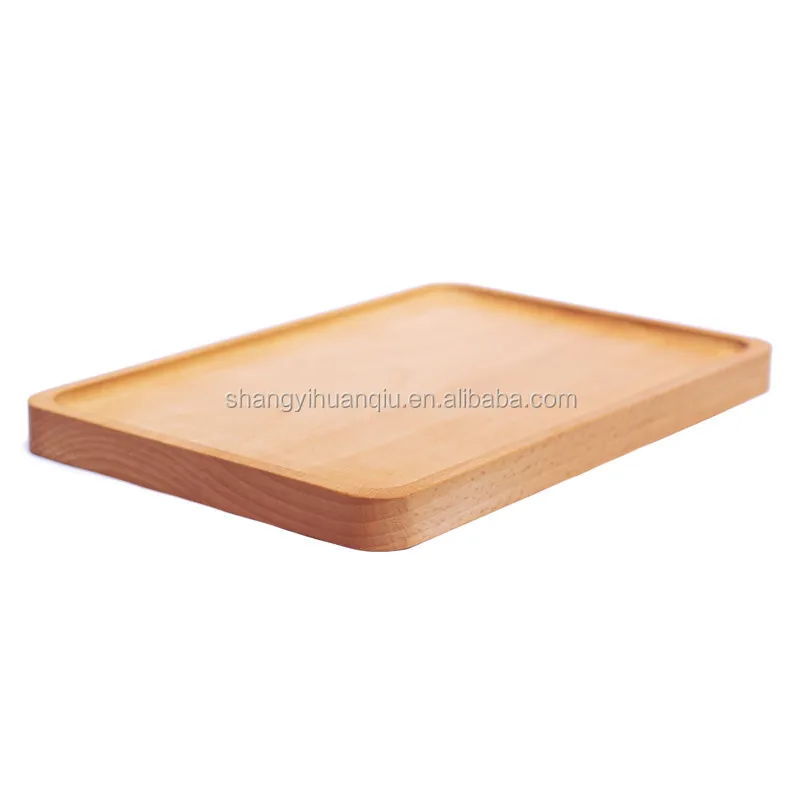 Cao County Wooden Trays Pine Wood Serving Tray For Food Storage Tray