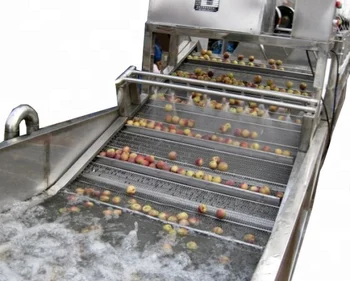 Fruit vegetable juicer production line apple juice processing machinery / fruit juice line
