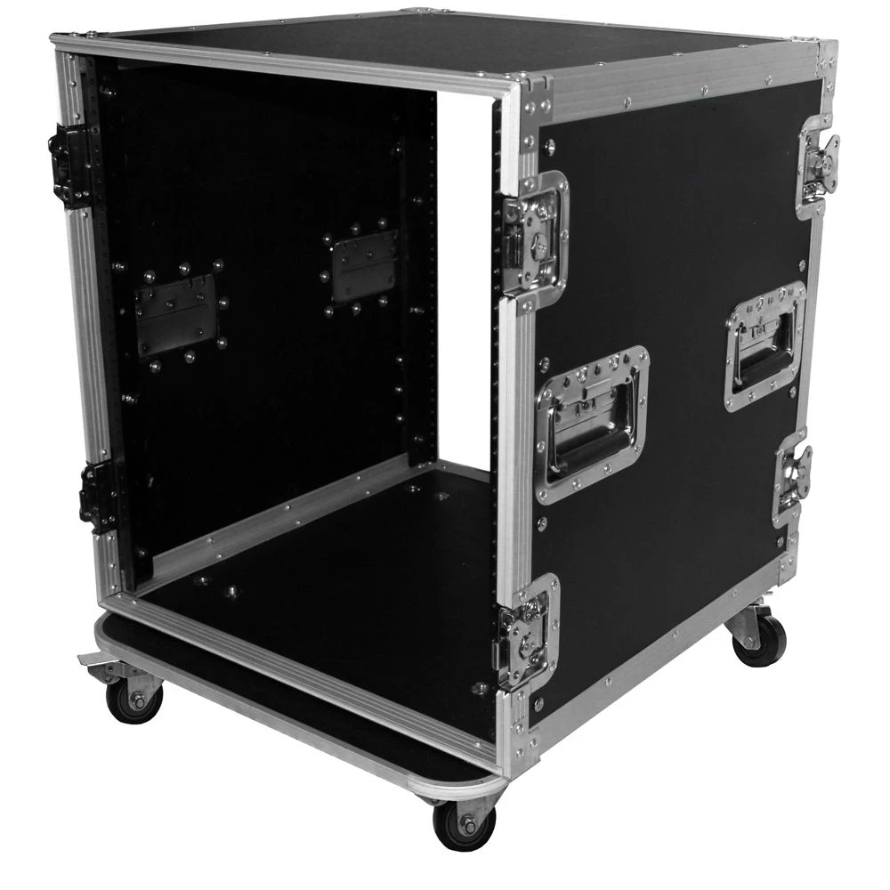 ラックケース　2U フライトケース Amazon.co.jp: ECGOIOE 2U ラックケース 浅い深さ12インチ、19