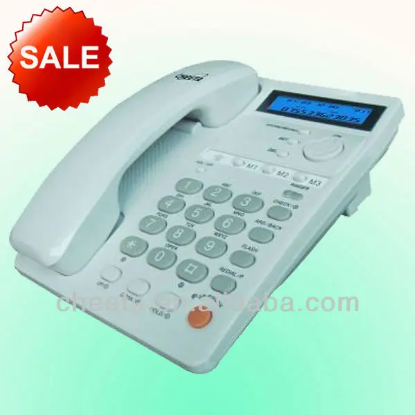 analog loud speaker corded telephone for dial
