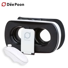Deepoon V3 Immersive 3D VR Glasses Virtual Reality Glasses Helmet for 3.5 – 6.0 inch Smartphone + Bluetooth Gamepad 5.0