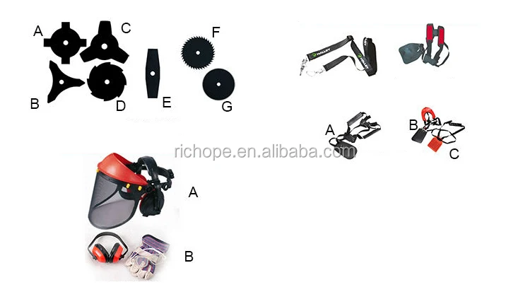 Профессиональная бензиновая щетка Patelo G45L для резки травы