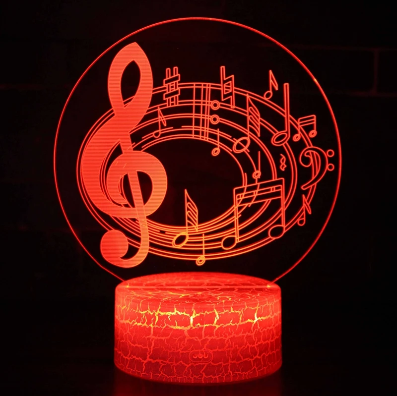 Applique Led 14w Chiave Di Violino Lampada Da Parete Nota Musicale Bianco Stile Moderno Luce Fredda Naturale Calda