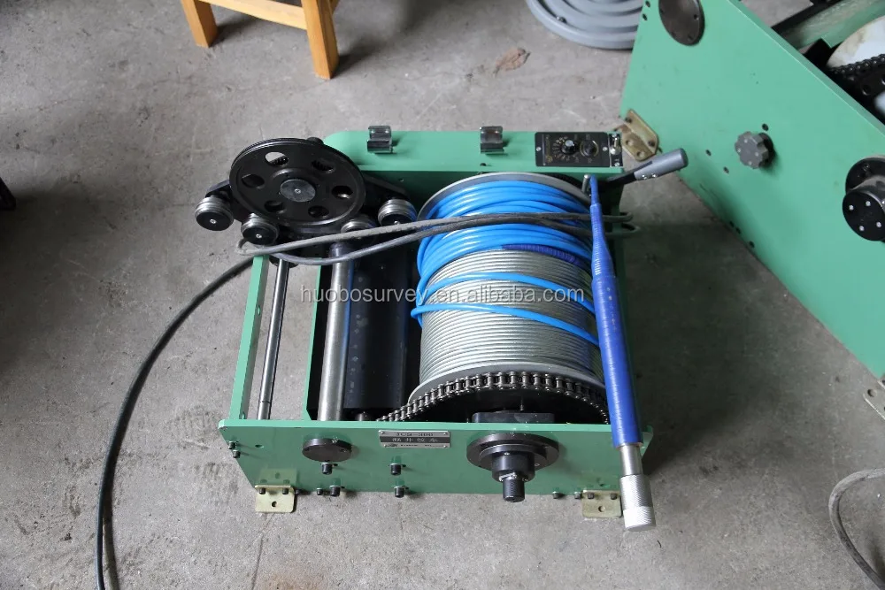 300m to 3000m Electric Winch Geophysics Borehole Logging Winch  Geo Mini Winch