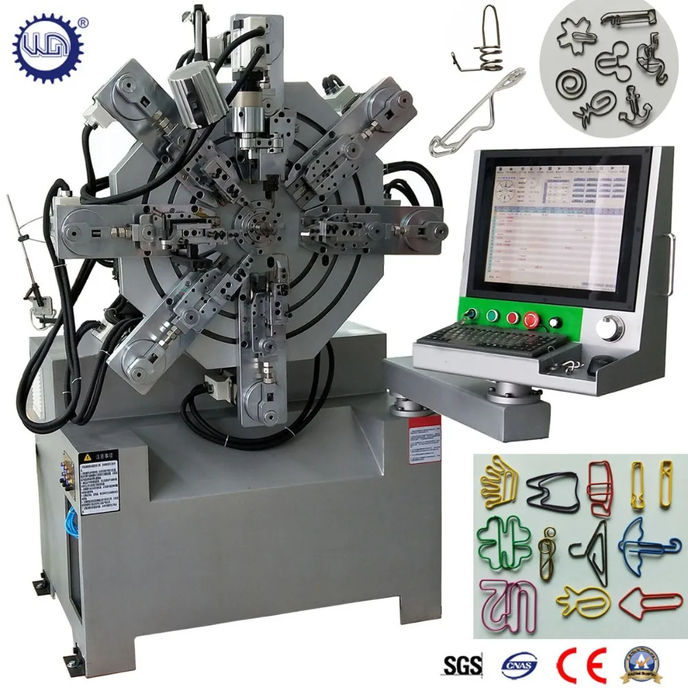 Машина для изготовления бумажных зажимов CNC Camless