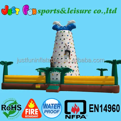 Giant Adults Inflatable Rock Climbing Wall For Sale - Buy Inflatable ...