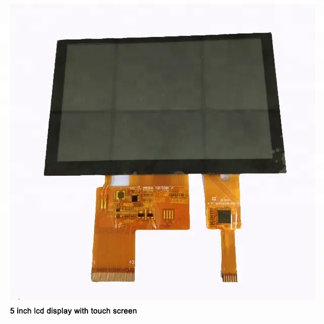 5 inch tft lcd display 24bit RGB capacitive touch panel standard lcd module