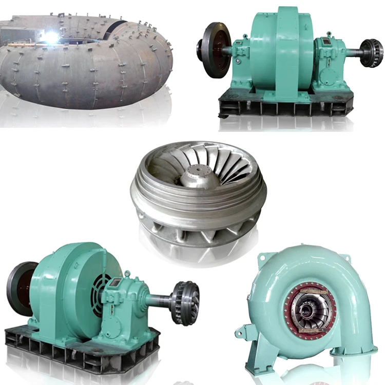 Générateur hydroélectrique à roue hydraulique de 1000 W à