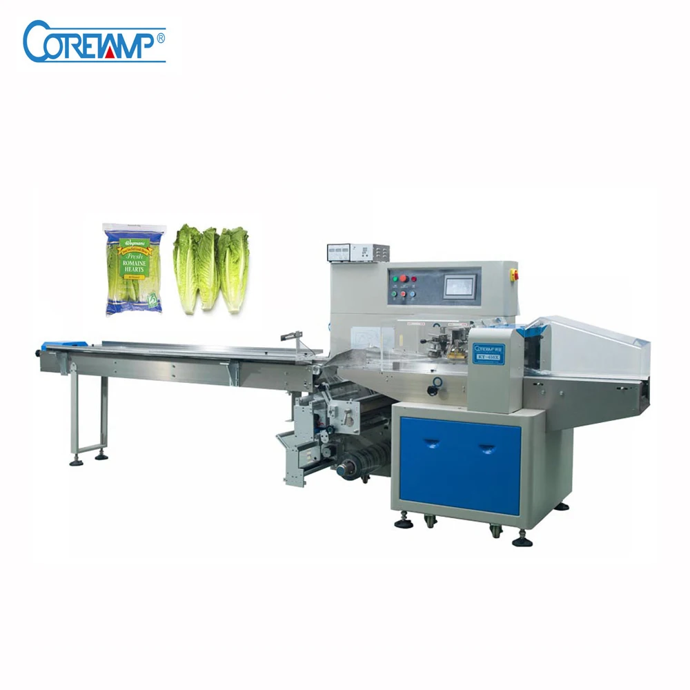 Automatic Pouch Packing Machine for Romaine Lettuce