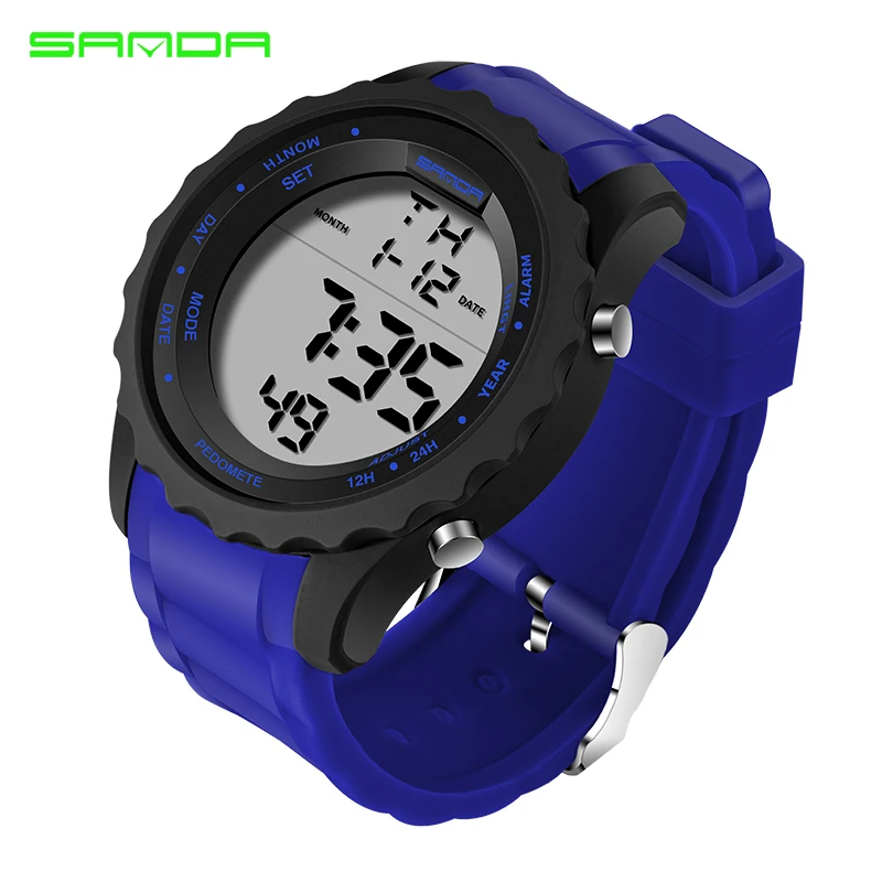 Sanda Reloj Deportivo Hombre, Reloj Despertador Resistente Agua, Reloj  Natación Multifuncional Led Digital, Pago En Línea Rápido Seguro