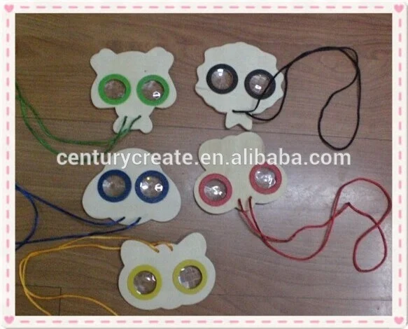 Волшебные деревянные игрушечные солнцезащитные очки с калейдоскопом