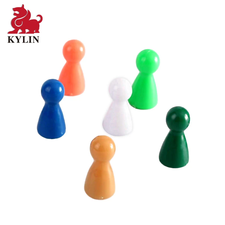 10 Pieces Board Game Pieces Colourmix Halma Pawns Chess Plastic Pieces Pawns