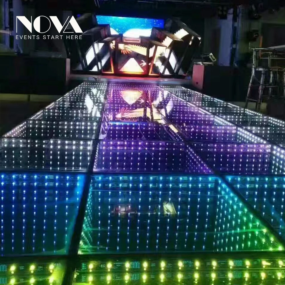 NOVA Led Bar Stage Light Led Mirror Dance Floor for Rental