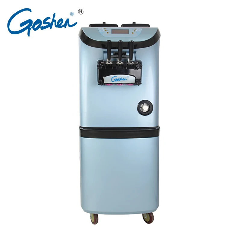 New Arc Design Soft Serve Ice Cream Machine with air Pumpcounter Top Ice Cream Production Machine Ice Cream Machine with Pump