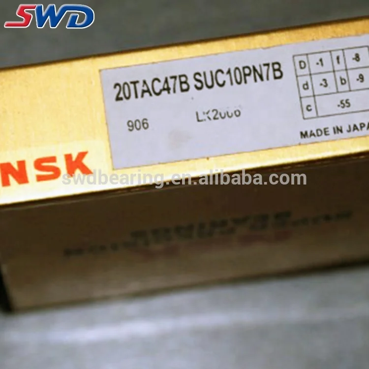 高精度nsk角接触スラスト玉軸受ボールねじ軸受tac47bsuc10pn7b Buy ベアリング tac47bsuc10pn7b ボール ねじベアリング アンギュラスラスト玉軸受 Product On Alibaba Com