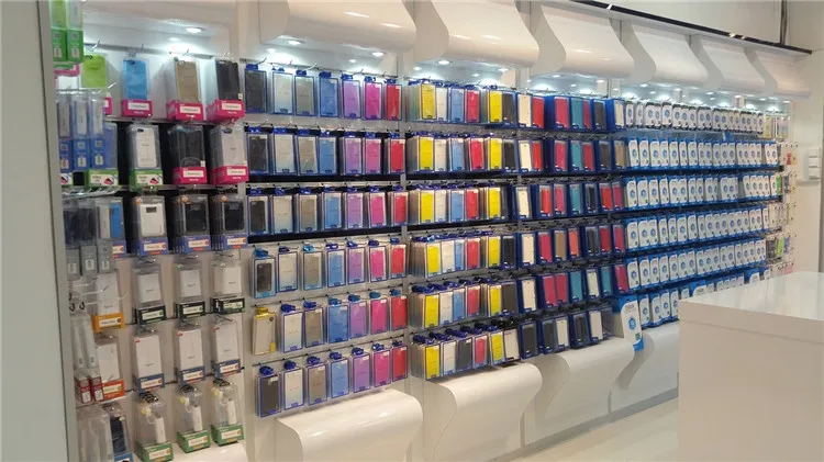 Decoration Design Modern Retail Cell Phone Shop Interior Design for Mobile Phone Accessories