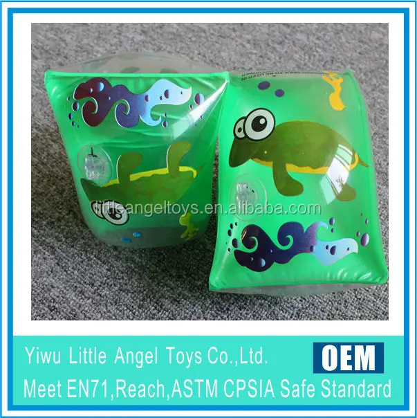 B04 Inflatable Transparent Swim Armbands, Inflatable Arm Bands , Inflatable Durable Eco-friendly Pvc Armbands
