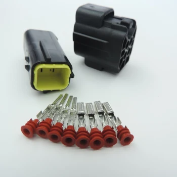 174257-2 2 3 4 6 8 10 Pin AMP Denso Style Cable Adapters