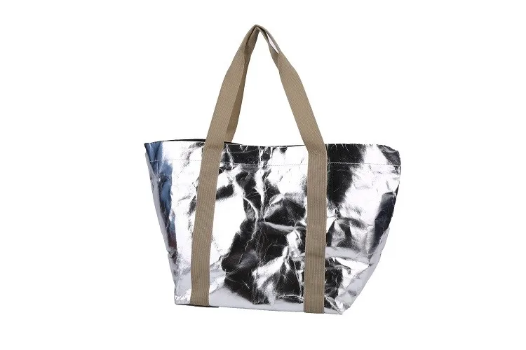 Wholesale Custom Cheap Washable Kraft Paper Ladies Handbag With High Quality