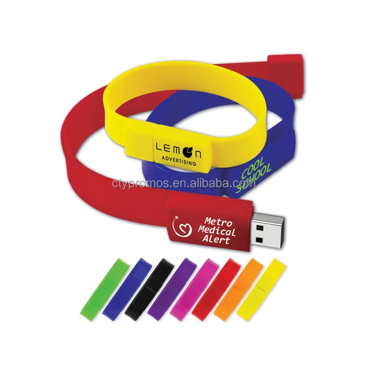 Tobo Silicone Bracelet Wrist Band pendrive USB 20 USB Flash Drive Memory  Stick 16GB  Amazonin Electronics