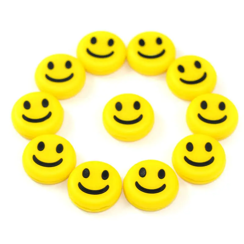 Smiley Face Racket Shock Absorber Vibration Dampener for Tennis Racquet Silicone 